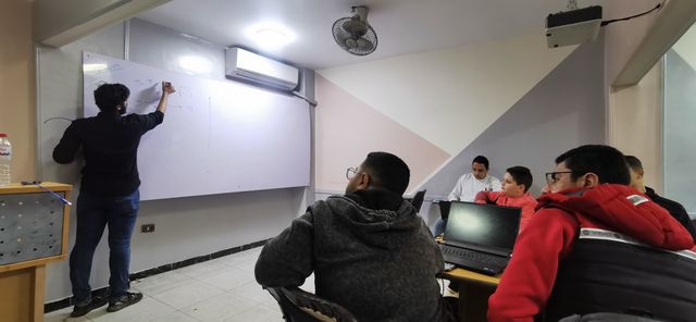 A whiteboard session before the build