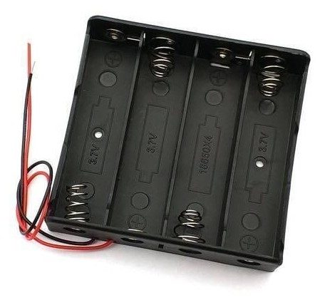 18650 Battery Holder, 4 Slot