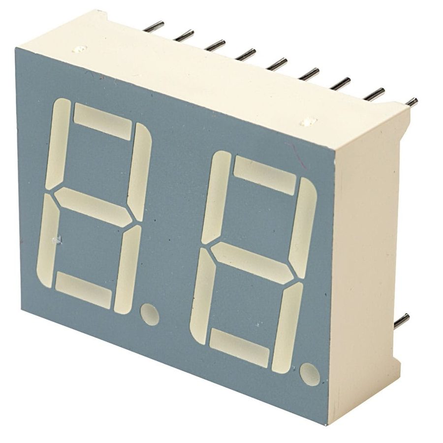 2-Digit 7-Segment Display 1 inch