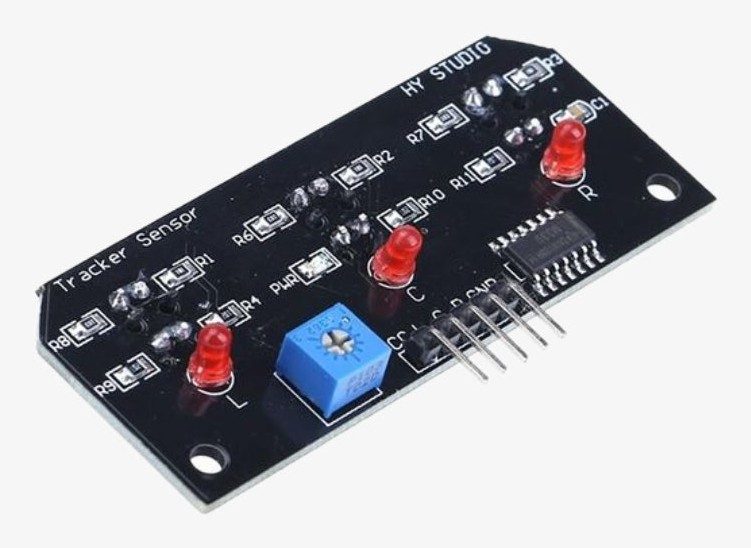 3-Channel Line Tracker Module