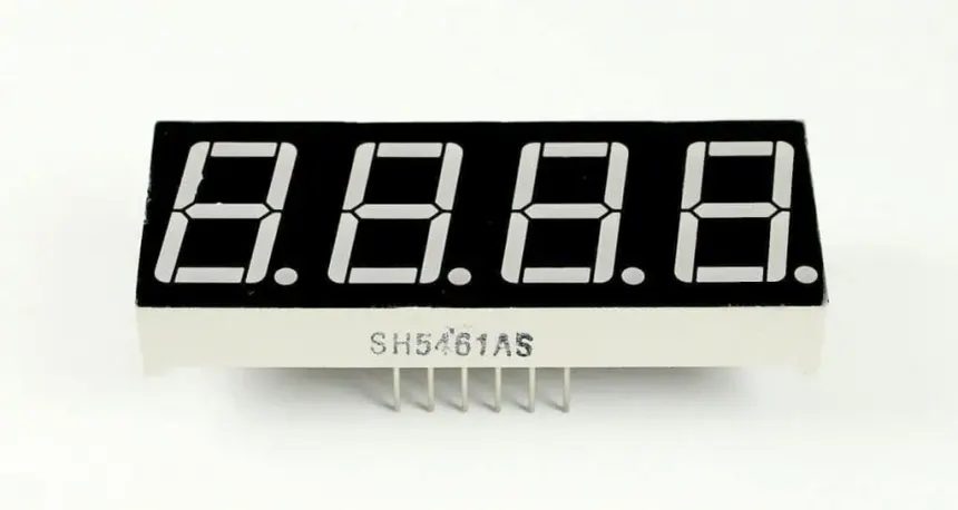 7-segment four digit