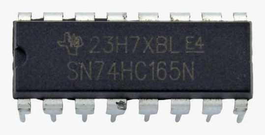 74LS165 8-Bit Parallel-In Shift Register