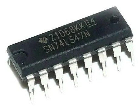 74LS47 BCD to 7-Segment Decoder