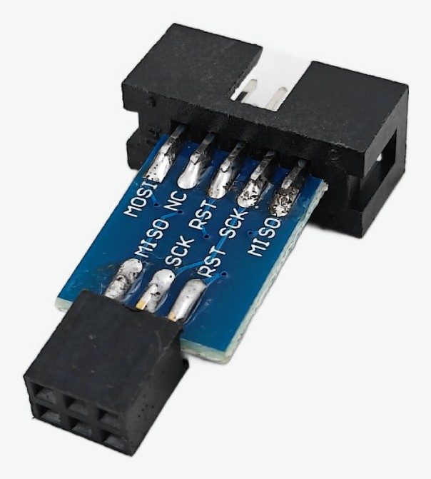 AVR ISP 10-Pin to 6-Pin Adapter