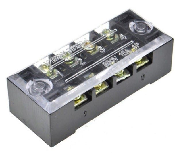 Barrier Terminal Strip 4 Pin 25A