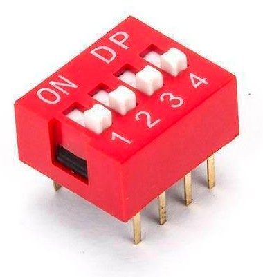 DIP Switch 4 Position