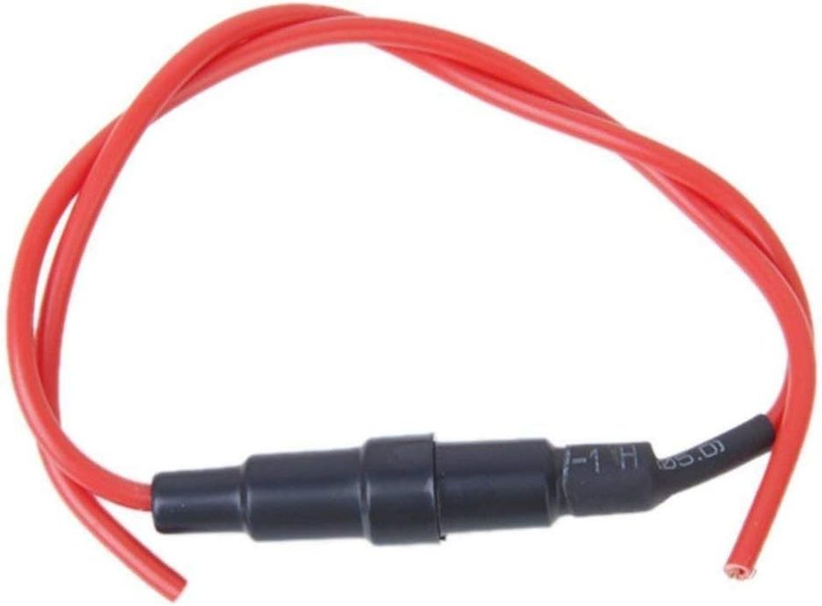 Inline Fuse Holder with Wire