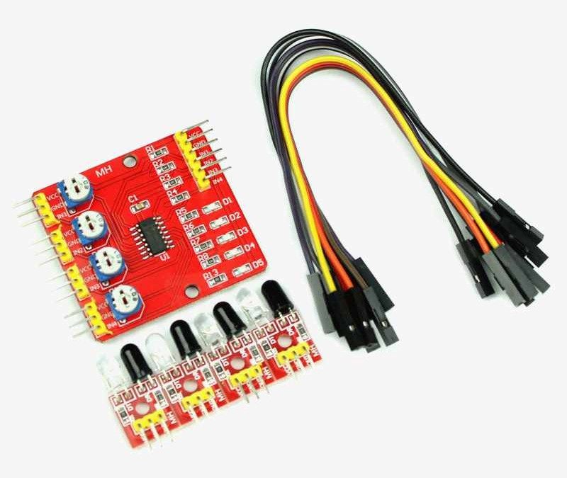 IR Tracking Sensor Module 4 Channel