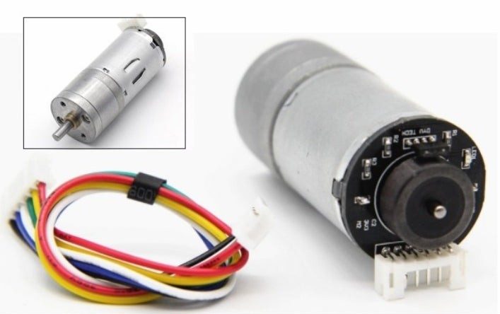 JGA25-370 Gear Motor with Encoder