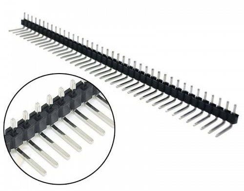 Male Pin Header Right Angle 40 Pin