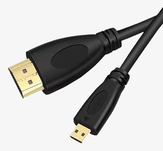 Micro HDMI to HDMI Cable 2m