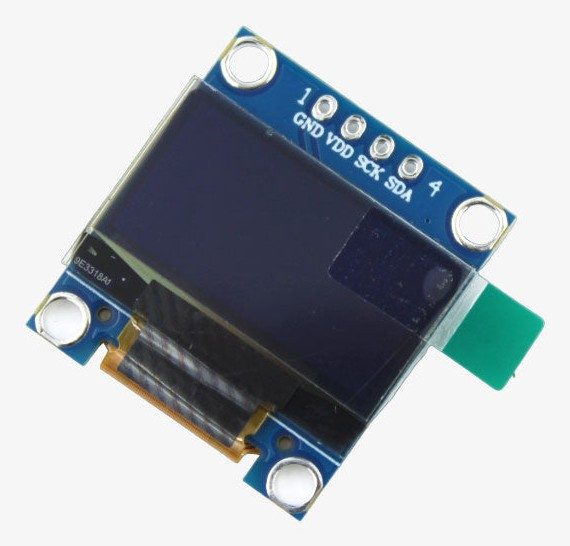 OLED 0.96 inch I2C Yellow and Blue