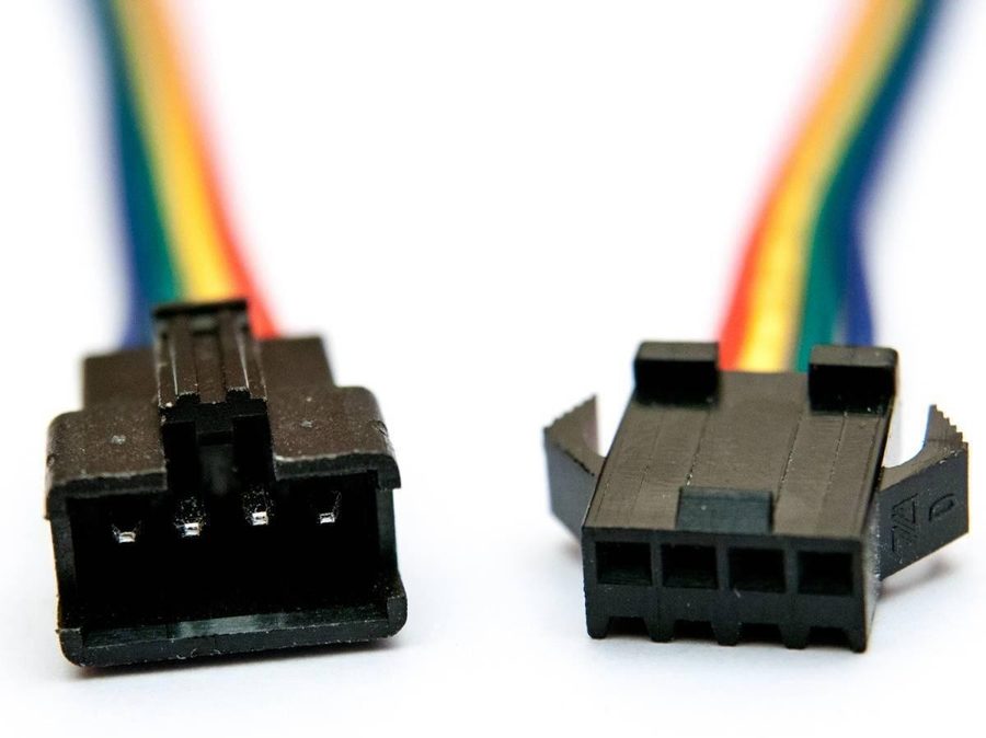 RGB LED Strip Connector Cable 4 Wire