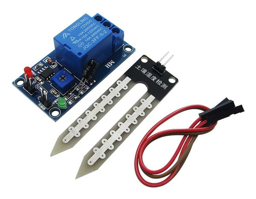 Soil Moisture Sensor with 12V Relay