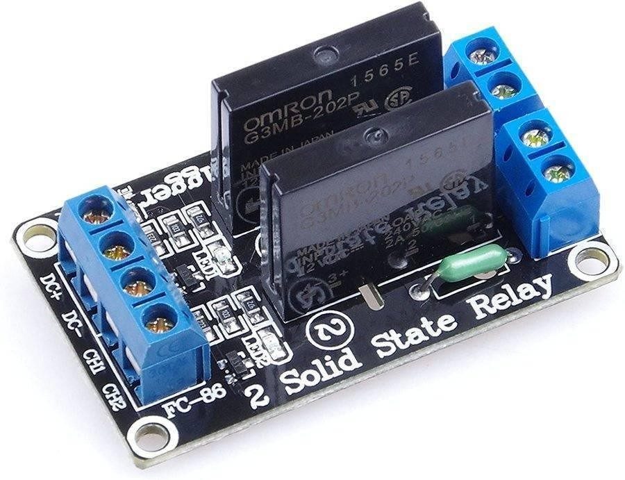 Solid State Relay Module 2 Channel 5V