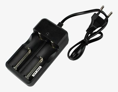18650 Battery Charger, 2 Slot USB