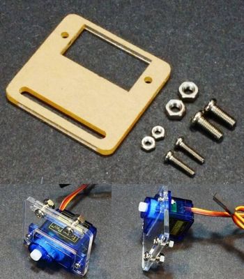 Acrylic Servo Bracket for SG90