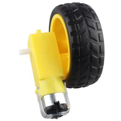 DC Geared Motor With Wheel