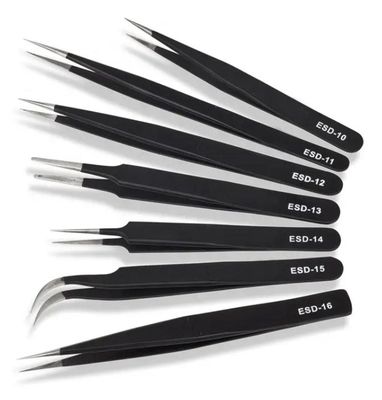 ESD Tweezers Set (9 pcs)