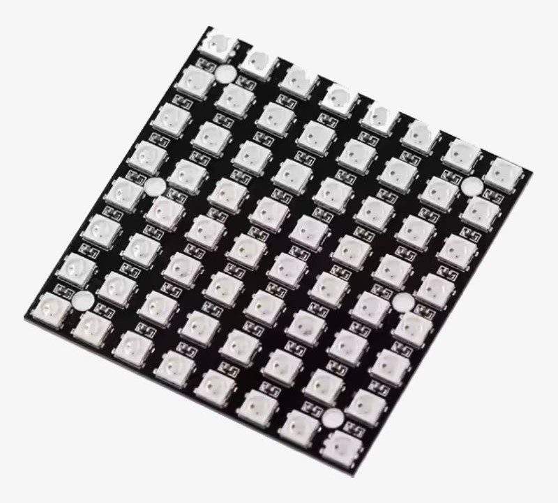 WS2812B 8x8 RGB LED Matrix (64 LEDs)