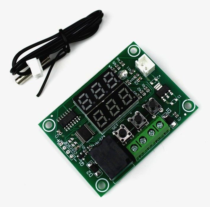 XH-W1219 Dual Display Thermostat 12V